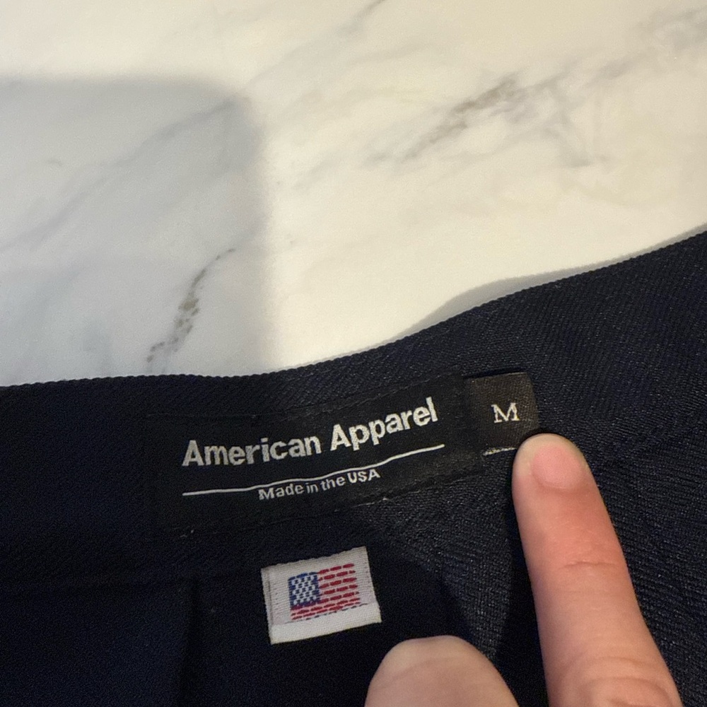 Vintage navy blue American apparel tennis skirt - Picture 3 of 7